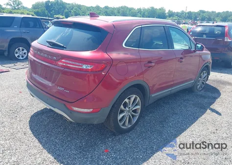 2017 Lincoln Mkc Select z USA, uszkodzony, nr VIN 5LMCJ2D92HUL44506